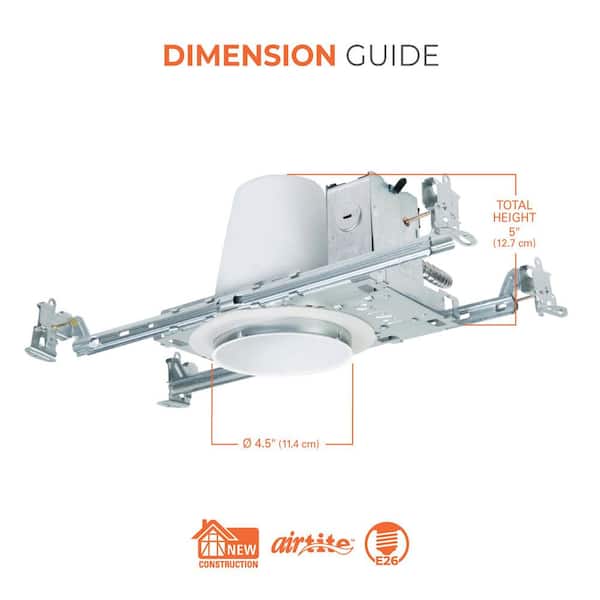 Halo H99RTAT, 4 Housing Non-IC, Air-Tite Shallow Ceiling Remodel 120V Line Voltage, Electrical Halo H99RTAT, 4 Housing Non-IC, Air-Tite Shallow Ceiling Remodel 120V Line Voltage, Electrical