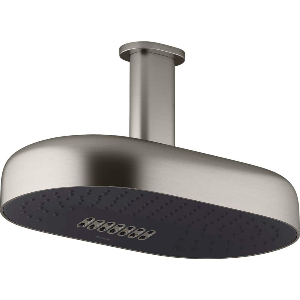 Kohler Statement 2 Spray Patterns With 25 Gpm 12 In Wall Mount Fixed Shower Head In Vibrant 5193