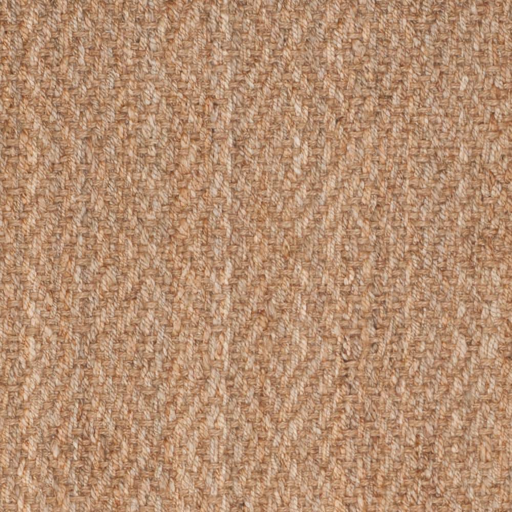 Natural Jute Handwoven Non-slip Square Rug
