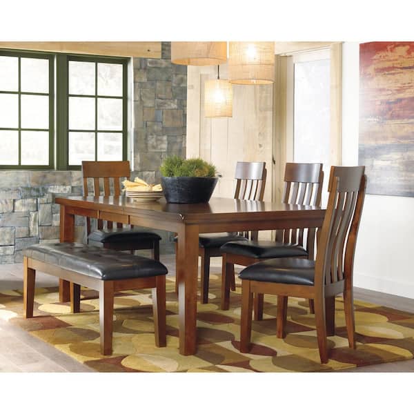 Ralene Dining Bench - Medium Brown - (D594-00) Ralene Dining Bench - Medium Brown - (D594-00)