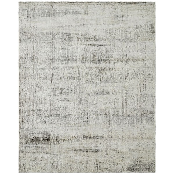 12 ft. x 15 ft. Gray Alpha Western Area Rug