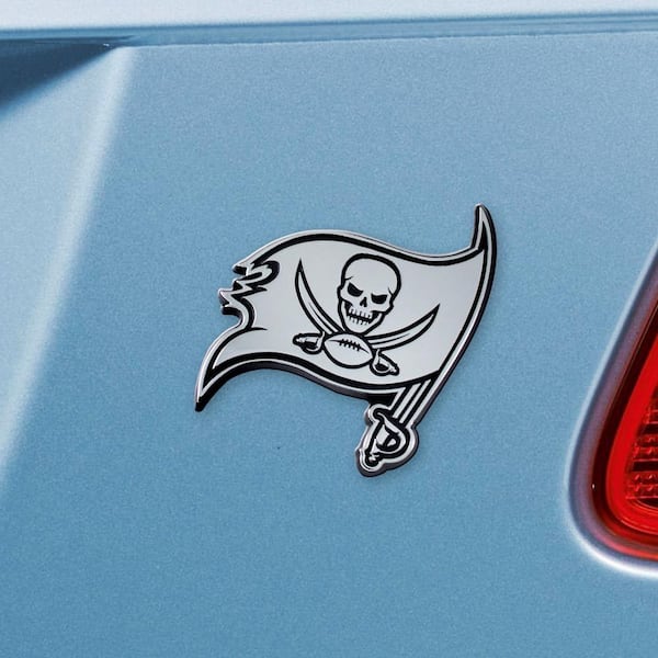 Tampa Bay Buccaneers Auto Emblem Chrome 