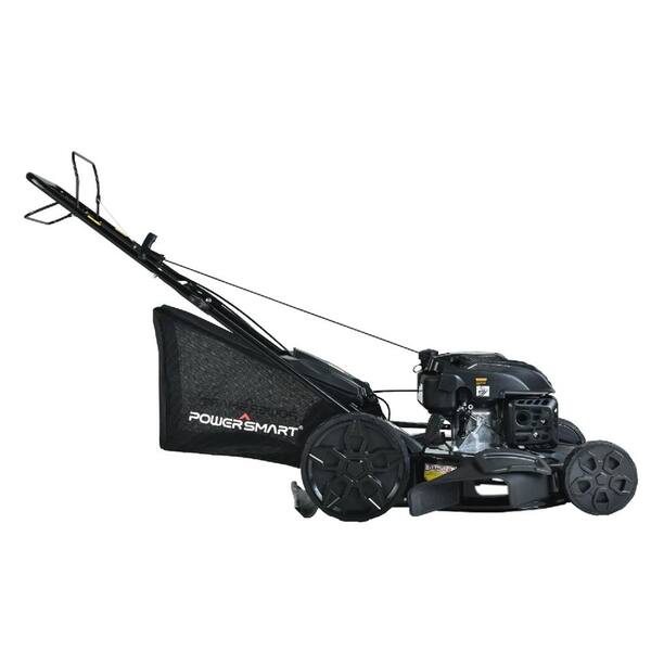 3-in-1 200cc Gas Self Propelled Lawn Mower PowerSmart PSM2022 22 in 