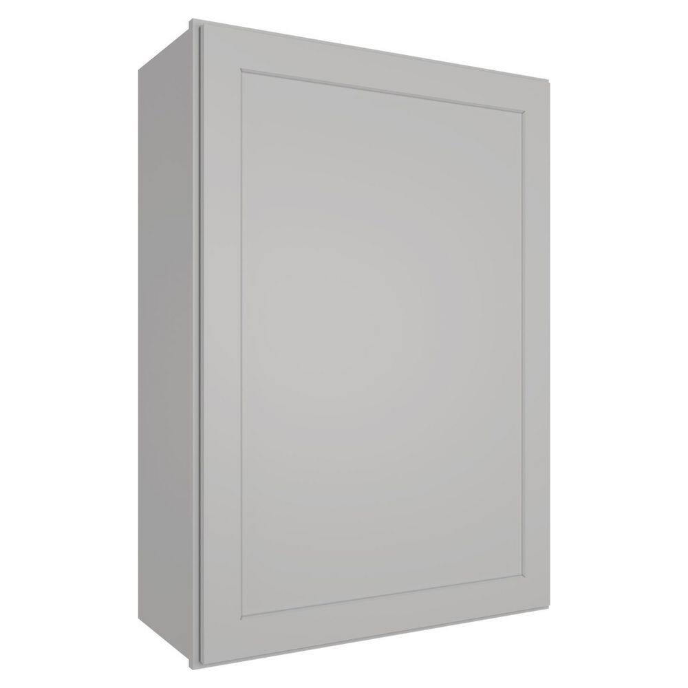 18 in. W x 12 in. D x 42 in. H in Shaker Dove Plywood Ready to Assemble Wall Cabinet 1-Door 3-Shelves Kitchen Cabinet price history on PriceWatchPro