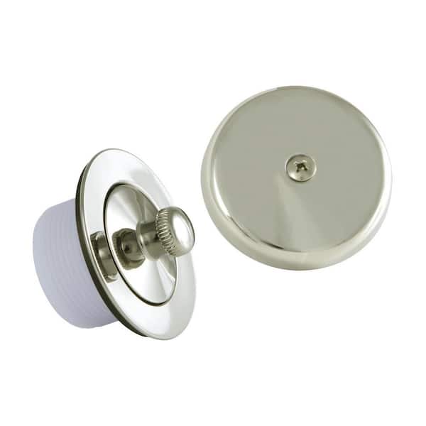 Kingston Brass Trimscape Lift and Turn Tub Drain Conversion Kit in Polished Nickel without Overflow