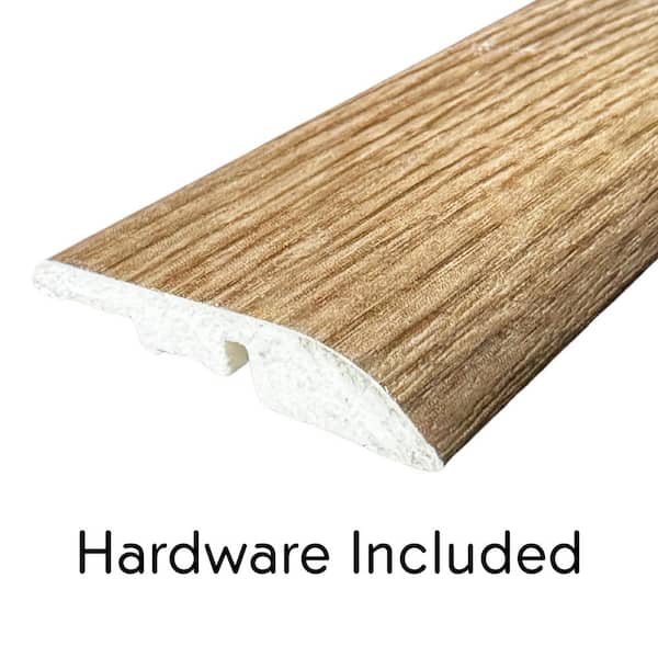 Deco Products Hydrostop Miami Waves 0.2 in. T x 1.8 in. W x 94 in. L Waterproof PVC Reducer Molding