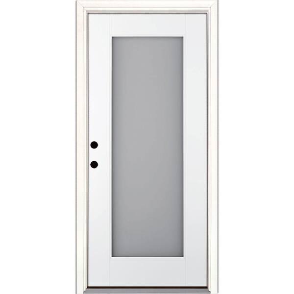 Feather River Doors Smart Glass 36 in. x 80 in. Right Hand Inswing 1 ...