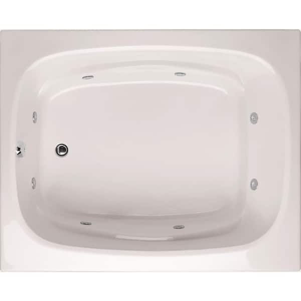 Hydro Systems Alexis 60 in. x 48 in. Reversible Drain Dropin Whirlpool