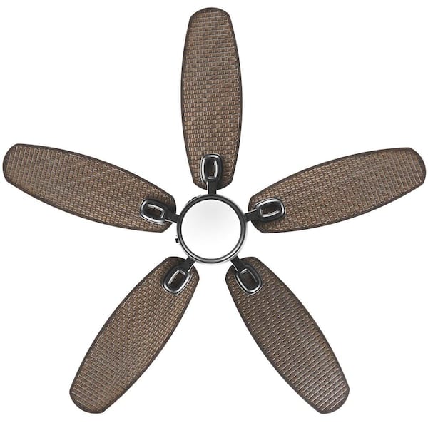 Daniel Fan Home Decorators Collection Daniel Island 52 in. White Color