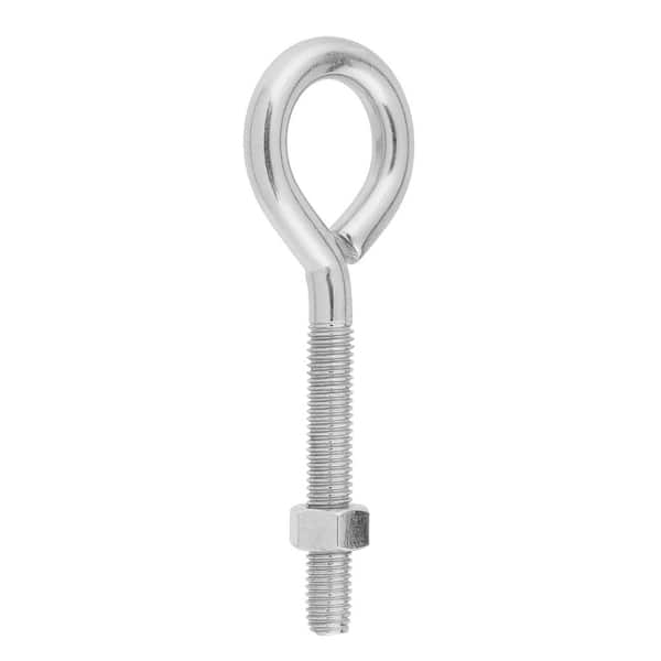 Marine Grade Stainless Steel 1/2-13 X 6 in. Eye Bolt includes Nut