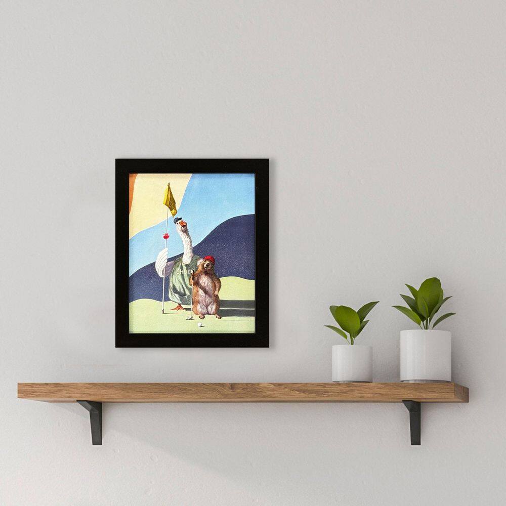 Heffernan 1 Piece Framed 1 Piece Animal Art Print 11 in. x 9 in. price history on PriceWatchPro