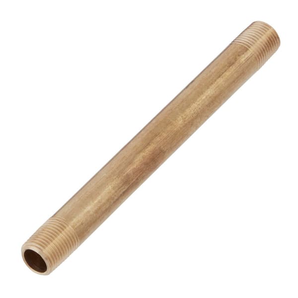 1/8 in. x 4 in. MIP Brass Nipple Fitting