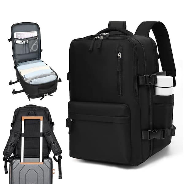 backpacks with laptop compartment Women's Compact Backpack 14-inch Laptop Luke Case provide ample internal volume without compromising portability Hongge Expandable 20-30L Travel Backpack