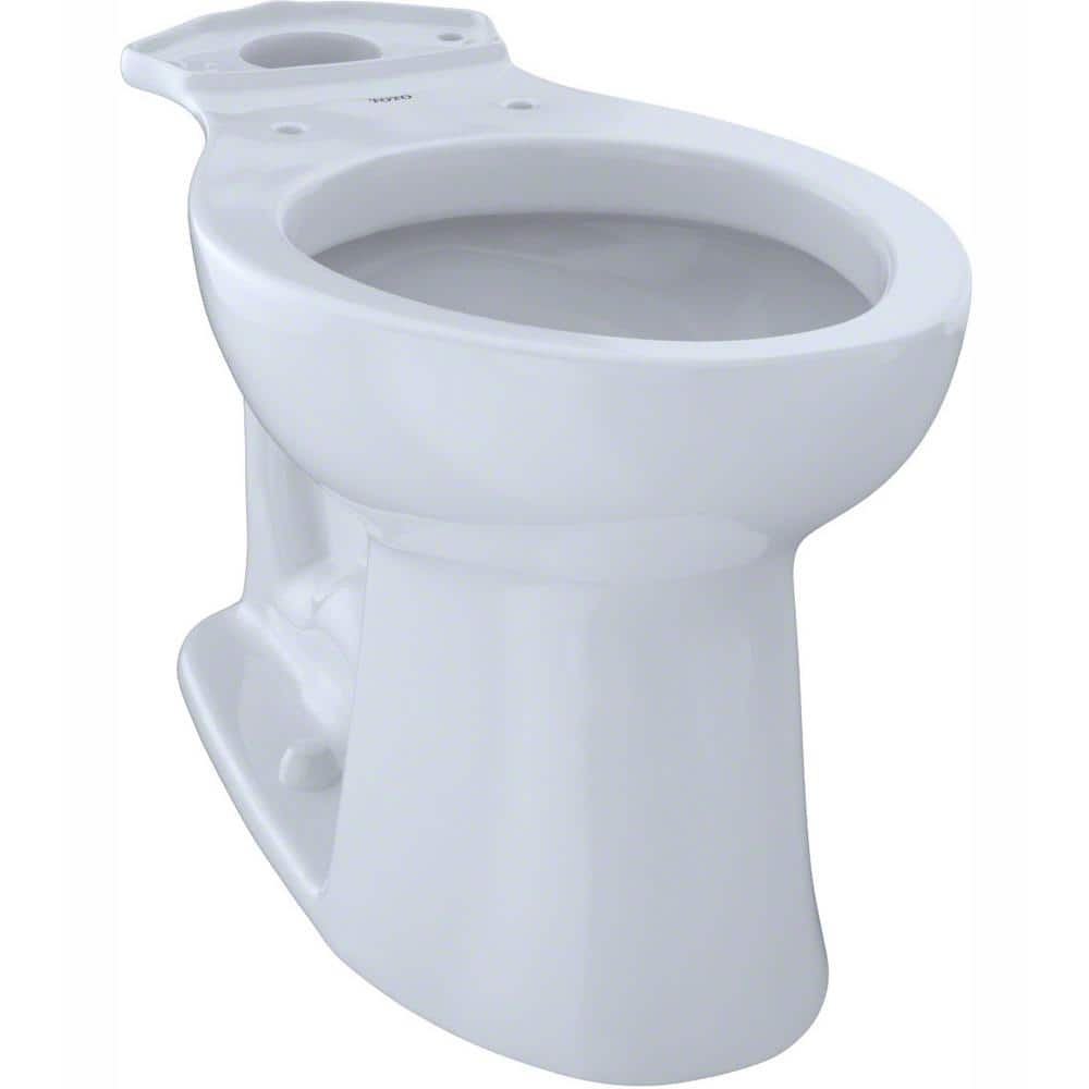 Entrada Elongated Toilet Bowl Only in Cotton White