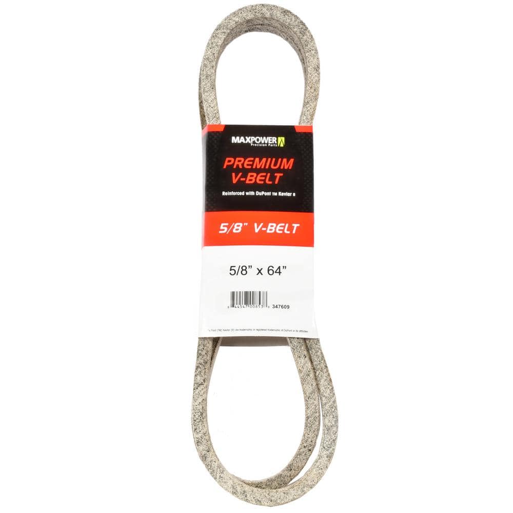 MaxPower 5/8 in. x 64 in. Premium V-Belt 347609 - The Home Depot