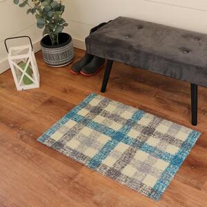 Brown Office Mats Machine Washable Non Slip Commercial Allergy Friendly Doormats 