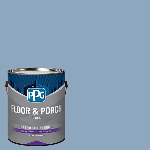 1 gal. PPG1160-4 Kaleidoscope Satin Interior/Exterior Floor and Porch Paint