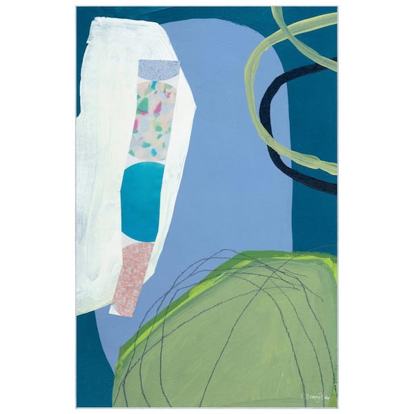 Empire Art Direct Multi-Colored 5 ft. x 8 ft. Pool Washable Geometric Art Area Rug