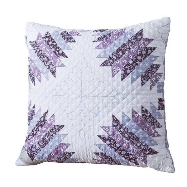 plum throw pillow