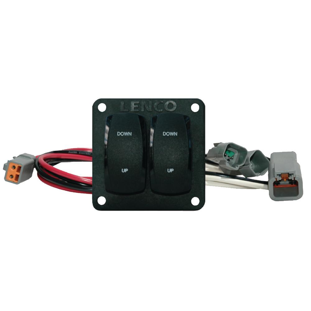 Double Rocker Switch Panel for Dual-Actuator Trim Tabs