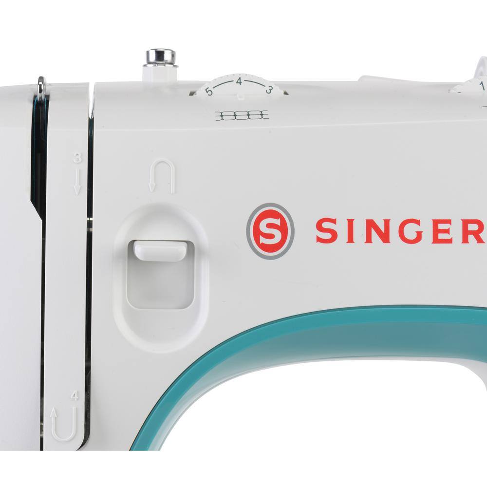 Singer M3300 White Portable Sewing Machine with LED Light