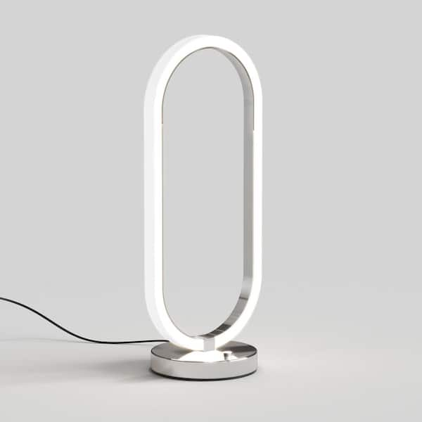 artika arlo modern dimmable table lamp with integrated led