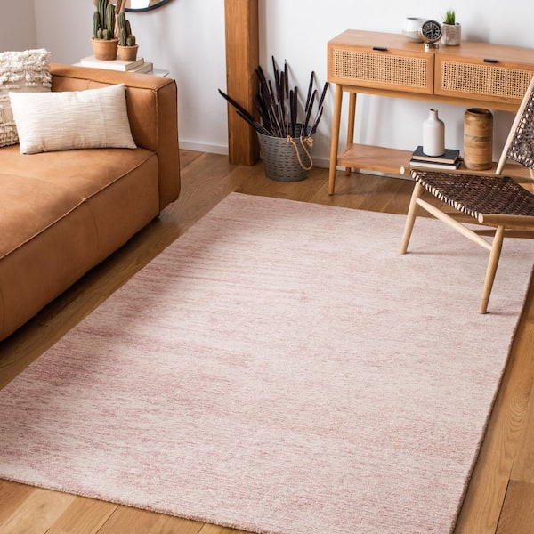 Metro Pink/Ivory 8 ft. x 10 ft. Gradient Area Rug