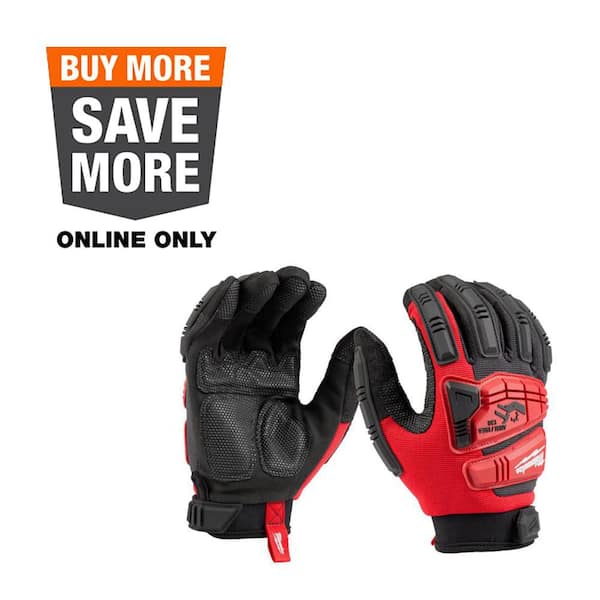 Large Impact Wrecking Work Glove