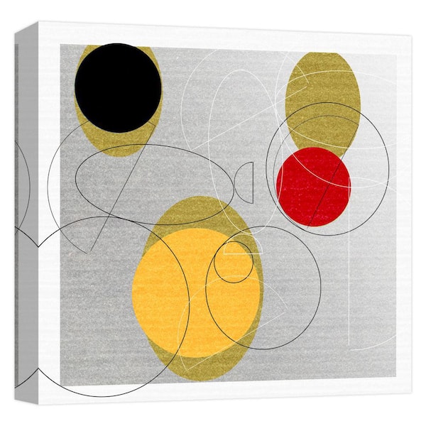 PTM Images 'Modern Abstract'' Canvas Abstract Wall Art 15 in. x 15 in.