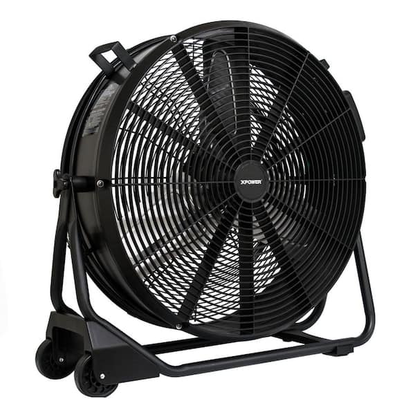 XPOWER 24 in. Variable Speed Drum Fan