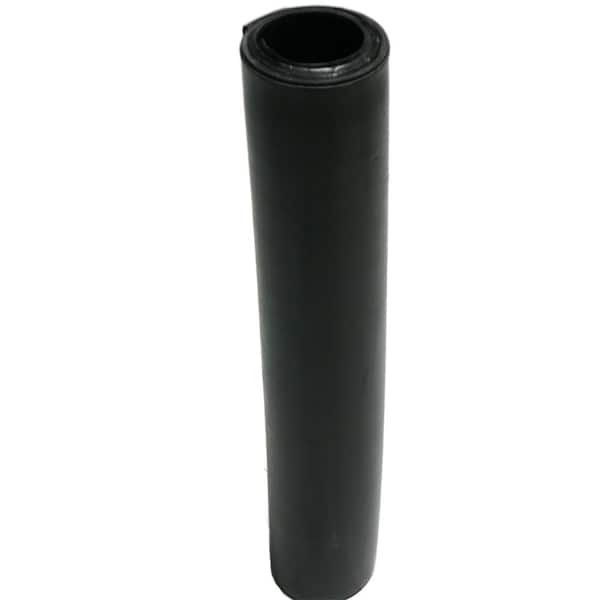 Rubber-Cal Neoprene Commercial Grade, Black, 45A, 0.062 in. x 5 in. x 5 in. (2-Pack)
