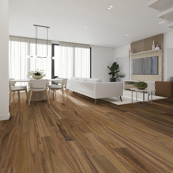 Selkirk Toba Acacia 1/2 in. T x 5 in. W Tongue and Groove Smooth Engineered Hardwood Flooring (26.25 sq. ft./Case)