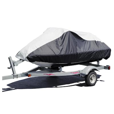 Cabela's Deluxe 300 Denier Polyester Boat Cover Trailerable 12' 14' Mod AA 