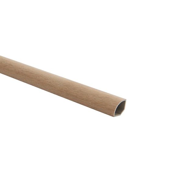 Malibu Wide Plank French Oak Del Prado/Terzo 0.59 in. Thickness x 1.023 in. Width x 94.48 in. Length Quarter Round Molding