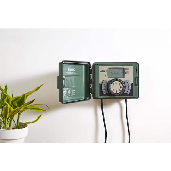 12-Station Easy-Set Logic Indoor/Outdoor Sprinkler Timer