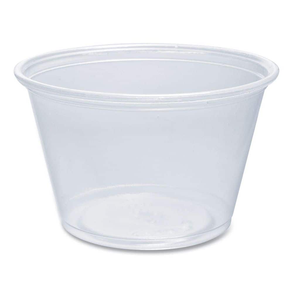 Conex Complements Clear 4 oz. Disposable Polypropylene Plastic Cups (2500 P
