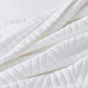 Somerset Chevron Cotton Blanket