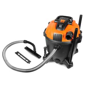 10 Amp 9.25 Gal. 6.5-Peak HP Wet/Dry Shop Vacuum and Blower with 0.3-Micron HEPA Filter, Hose, and Accessories