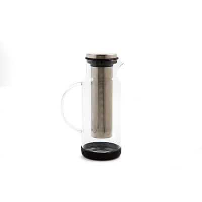 Manna 4-in-1 5-Cup Clear and Black Coffee Pitcher