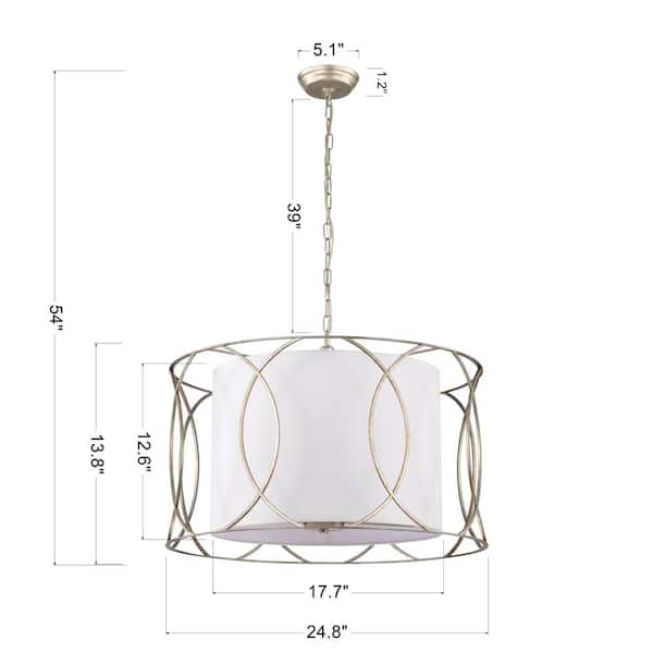 アンティークピラー Antique Vintage Bronze Chandelier Ornate Crystals 8 Light