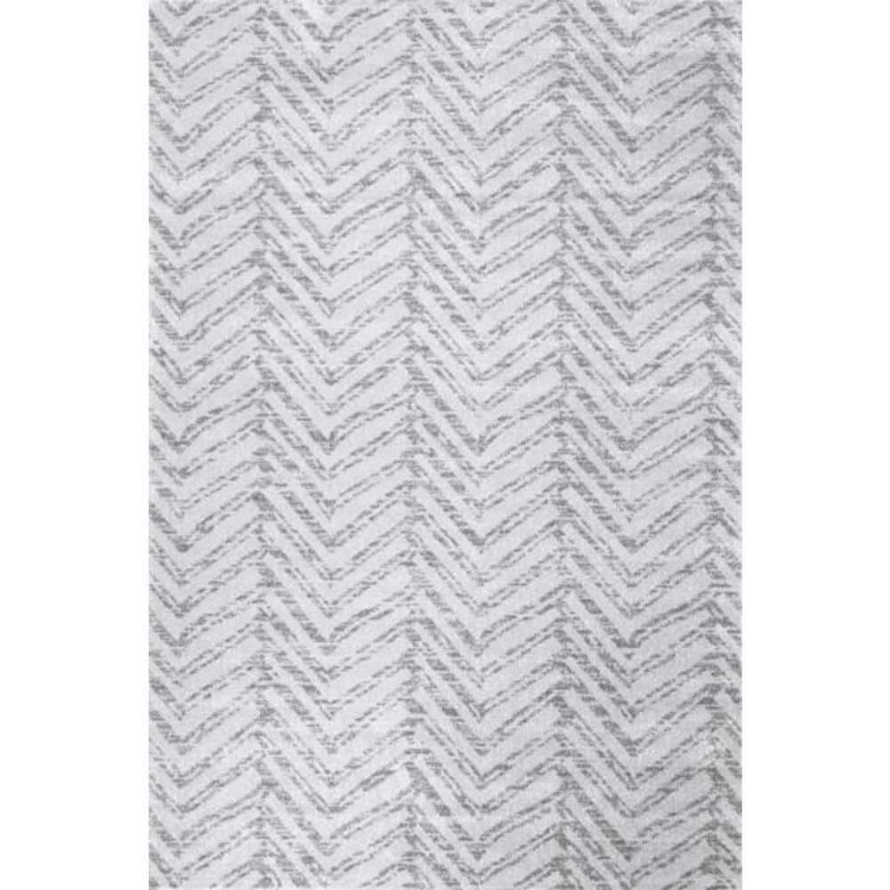 Rosanne Geometric Herringbone Gray 7 ft. x 9 ft. Area Rug price history on PriceWatchPro