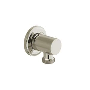 Wall Mount Elbow Supply in Polished Nickel