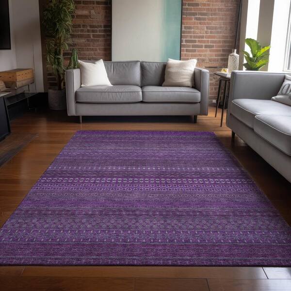 Wool Felt Square Purple Sage 36in x 36in