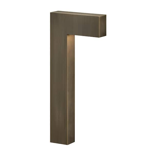 HINKLEY - Hinkley Atlantis Small LED Low-Voltage Path Light, Matte Bronze