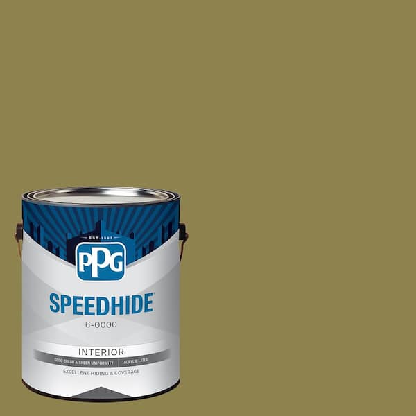 SPEEDHIDE 1 gal. PPG11-07 Gobbledygook Eggshell Interior Paint