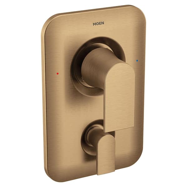 Genta LX Posi-Temp with Built-in 3-Function Transfer Valve Trim Kit, Valve Required, Bronzed Gold