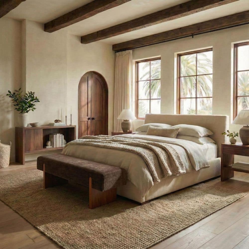 Kandiss 55.5 in. Brown Bench price history on PriceWatchPro