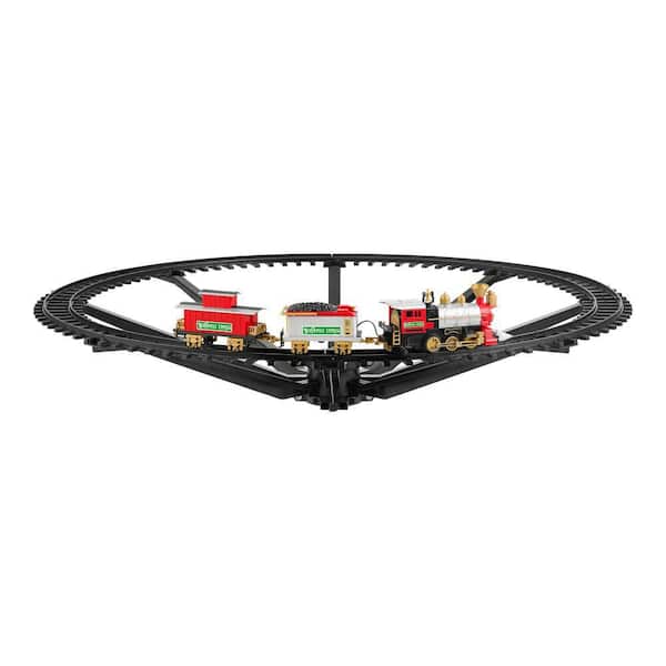 9 ft. Christmas Tree Train Set