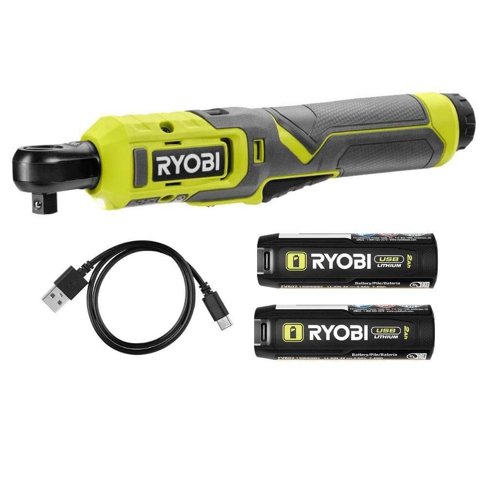 USB Lithium 3/8 in. Ratchet Kit with 2.0 Ah Battery and USB Charging Cable with USB Lithium 2.0 Ah Lithium Battery price history on PriceWatchPro