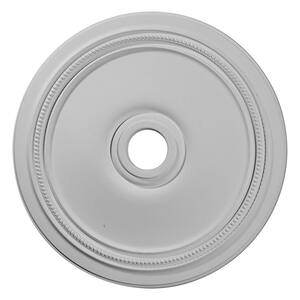 24" x 3-5/8" ID x 1-1/4" Diane Urethane Ceiling (Fits Canopies upto 6-1/4"), Primed White